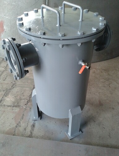 防泄漏煤氣排水器之JD-SBL-V型籃式過濾器